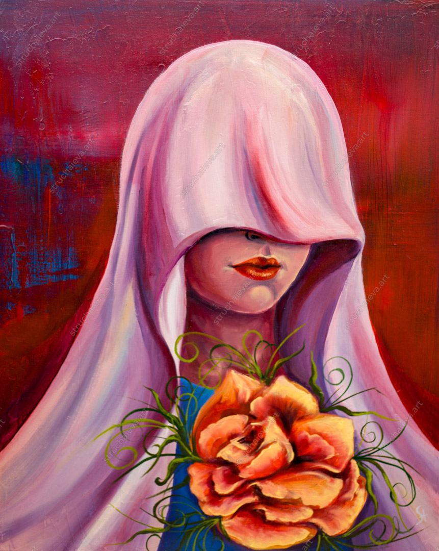 Картина 'Роза пристрасті'