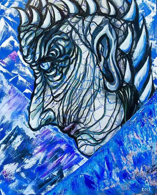 Artwork 'The Night King' Artwork 'The Night King'