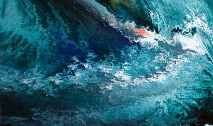 Artwork 'Deepness of the lagoon' Artwork 'Deepness of the lagoon'