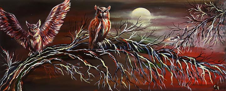 Artwork 'Full moon' Artwork 'Full moon'