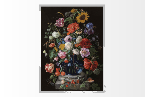 Painting Vase of Flowers, Jan Davidsz de Heem
