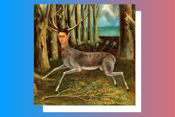 Painting by Frida Kahlo The Wounded Deer